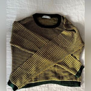 Multicolor thin knit top